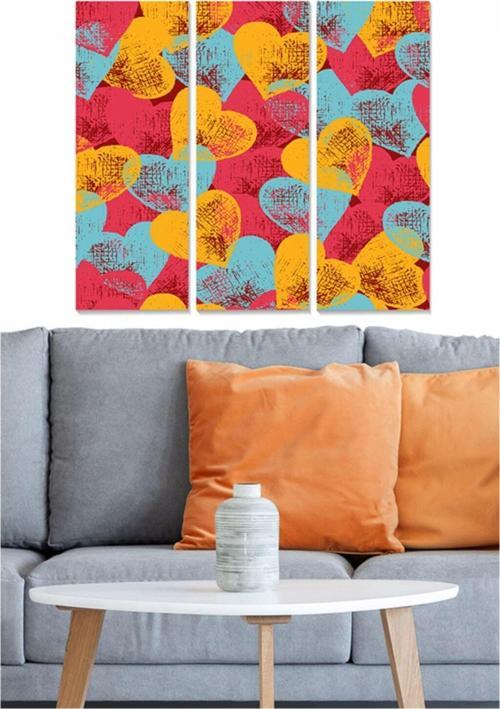 3 Parçalı Mdf Tablo