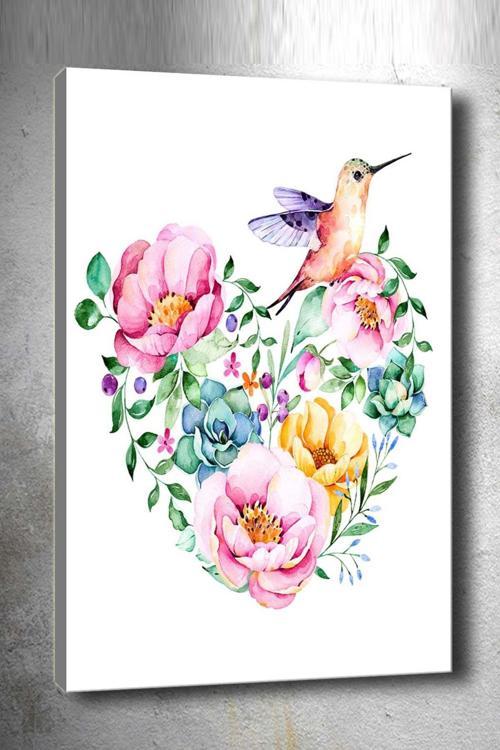 30x40 cm Tropikal Kanvas Tablo