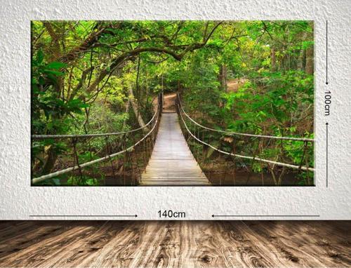 Dev Boyut Manzara Kanvas Tablo 100x140 cm