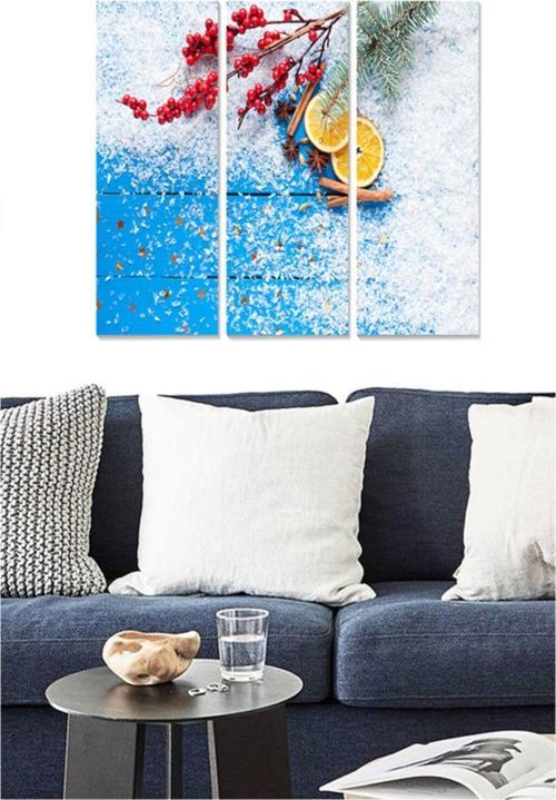 3 Parçalı Mdf Tablo