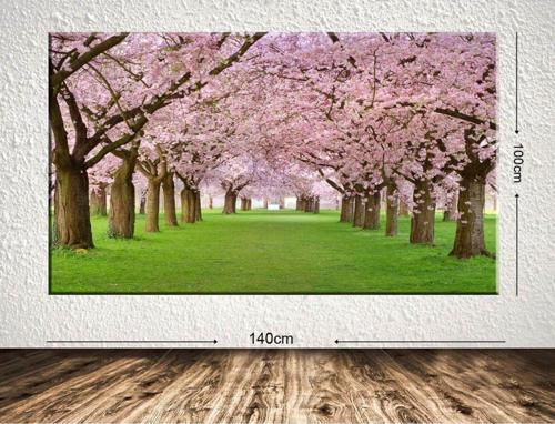 Dev Boyut Manzara Kanvas Tablo 100x140 cm