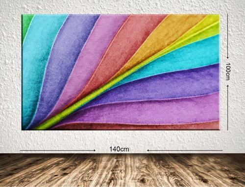 Dev Boyut Dekoratif Kanvas Tablo 100x140 cm