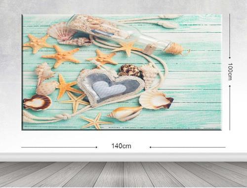 Dev Boyut Dekoratif Kanvas Tablo 100x140 cm