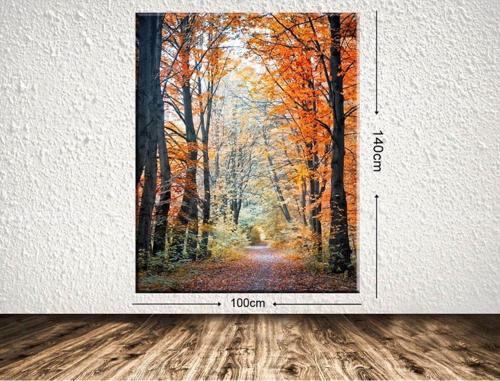 Dev Boyut Manzara Kanvas Tablo 100x140 cm