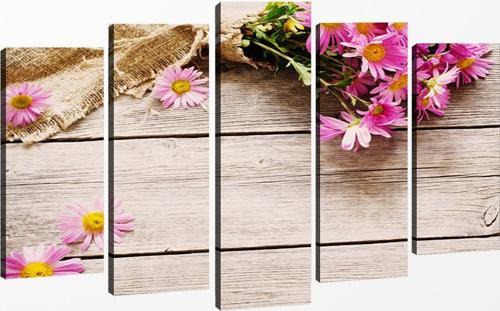 5 Parçalı Kanvas Tablo 60x100 cm