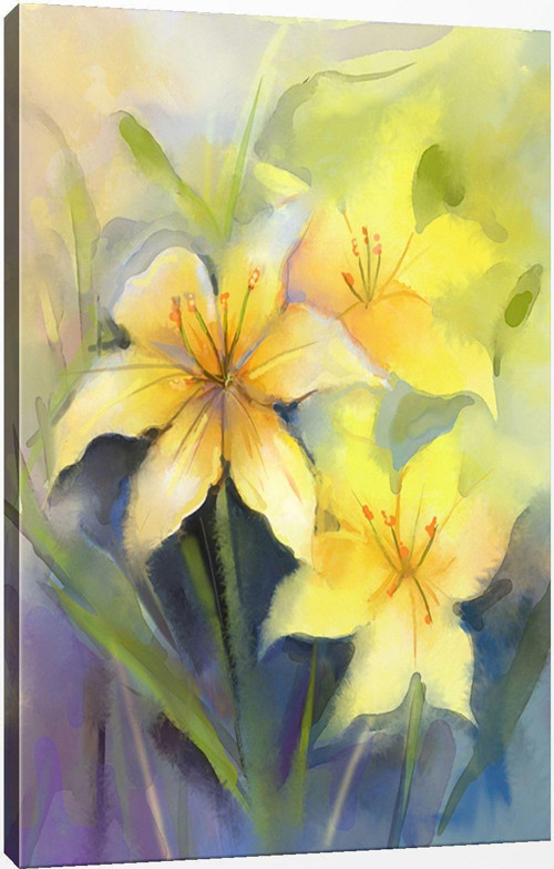 50x70 cm Çiçek Kanvas Tablo