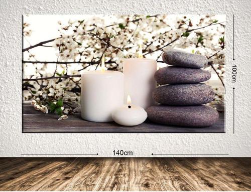 Dev Boyut Dekoratif Kanvas Tablo 100x140 cm