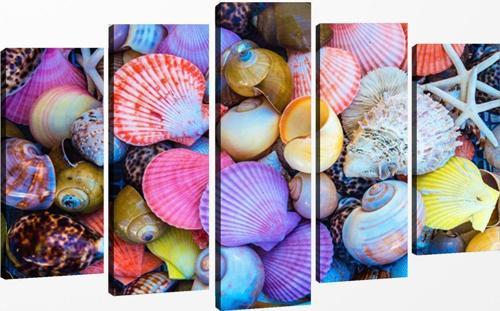 5 Parçalı Kanvas Tablo 60x100 cm