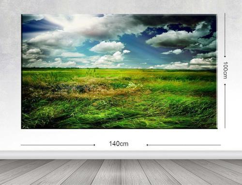 Dev Boyut Manzara Kanvas Tablo 100x140 cm