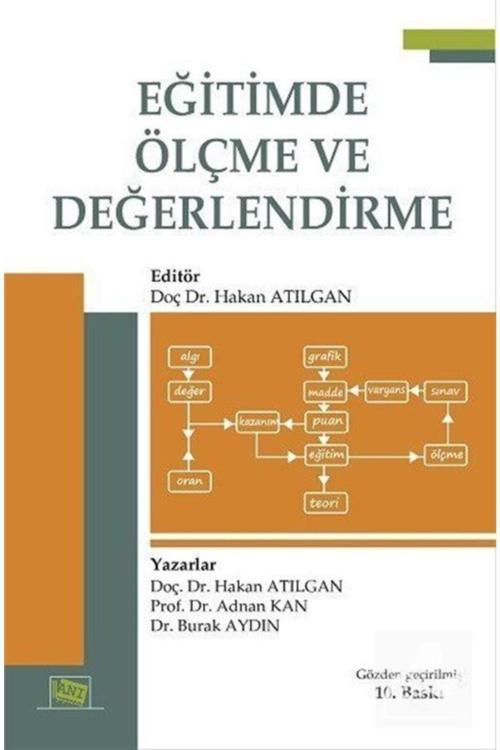 Eğitimde Ölçme Ve Değerlendirme - Anı Yayınları