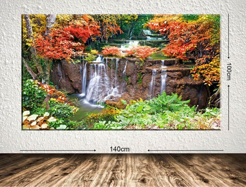 Dev Boyut Manzara Kanvas Tablo 100x140 cm