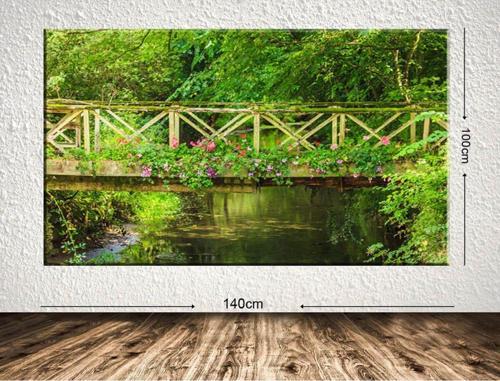 Dev Boyut Manzara Kanvas Tablo 100x140 cm