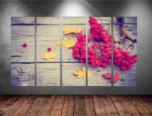 Dev Boyut 5 Parçalı Kanvas Tablo 150x90 cm