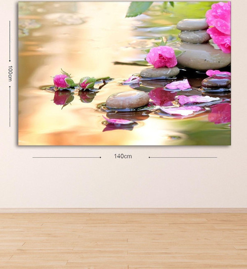 Dev Boyut Dekoratif Kanvas Tablo 100x140 cm