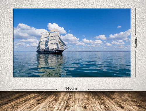 Dev Boyut Manzara Kanvas Tablo 100x140 cm
