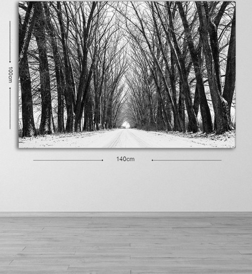 Dev Boyut Dekoratif Kanvas Tablo 100x140 cm