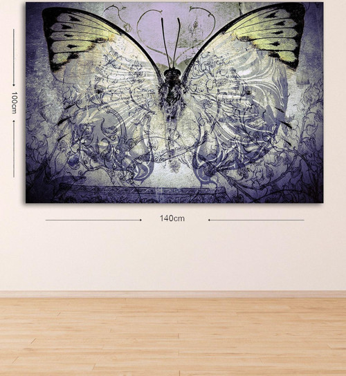 Dev Boyut Dekoratif Kanvas Tablo 100x140 cm