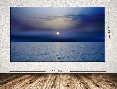 Dev Boyut Manzara Kanvas Tablo 100x140 cm