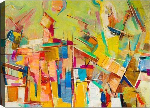 50x70 cm Manzara Kanvas Tablo