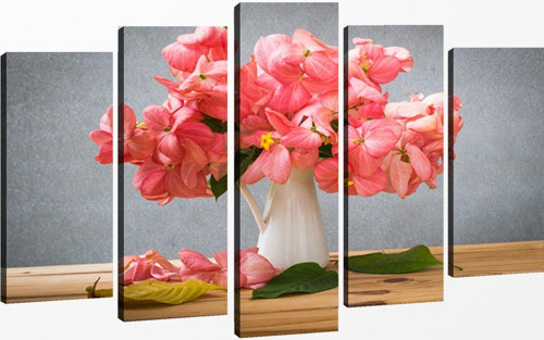 5 Parçalı Kanvas Tablo 60x100 cm