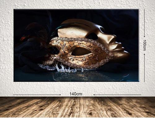 Dev Boyut Dekoratif Kanvas Tablo 100x140 cm