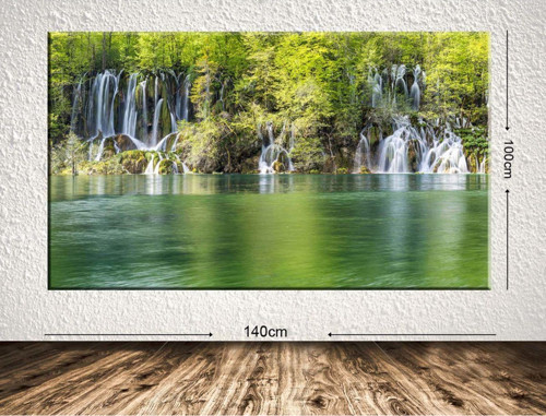 Dev Boyut Manzara Kanvas Tablo 100x140 cm