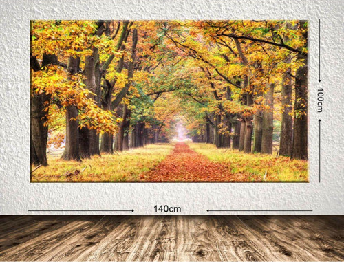 Dev Boyut Manzara Kanvas Tablo 100x140 cm