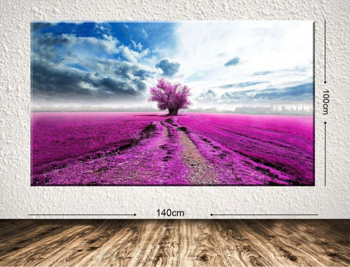Dev Boyut Manzara Kanvas Tablo 100x140 cm