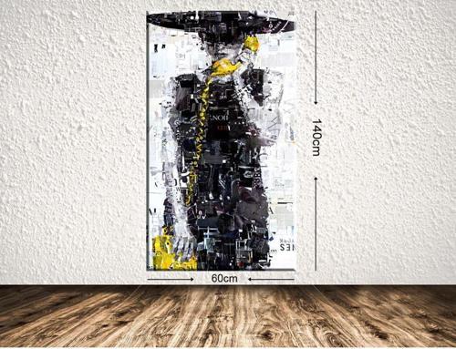 Dev Boyut Dekoratif Kanvas Tablo 60x140 cm