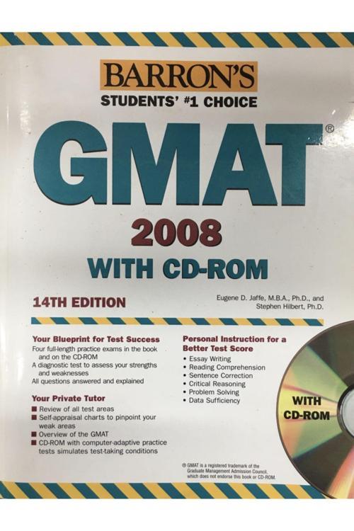 Barron'S Students' 1 Choıce Gmat 2008 Wıth Cd-Rom - Barrons