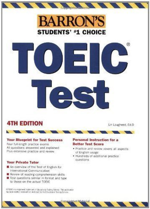 Barrons Toeıc Test 4TH Edıtıon