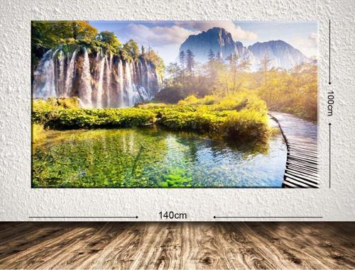 Dev Boyut Manzara Kanvas Tablo 100x140 cm