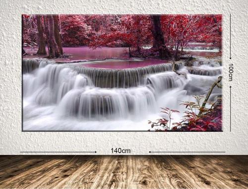 Dev Boyut Manzara Kanvas Tablo 100x140 cm