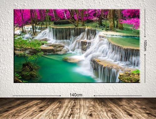 Dev Boyut Manzara Kanvas Tablo 100x140 cm