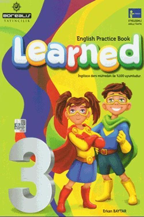 Borealıs 3.Sınıf Learned Englısh Practıce Book - Borealis Yayıncılık