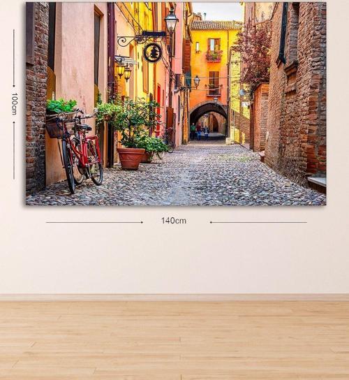 Dev Boyut Dekoratif Kanvas Tablo 100x140 cm