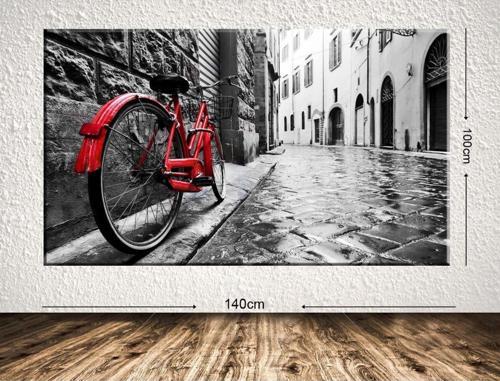 Dev Boyut Dekoratif Kanvas Tablo 100x140 cm