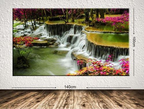 Dev Boyut Manzara Kanvas Tablo 100x140 cm