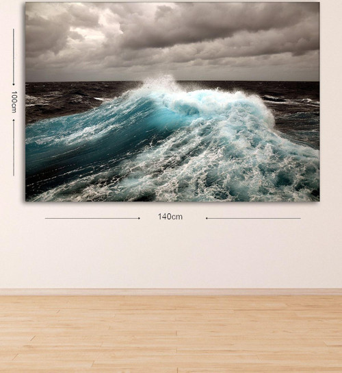 Dev Boyut Dekoratif Kanvas Tablo 100x140 cm