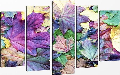 5 Parçalı Kanvas Tablo 60x100 cm