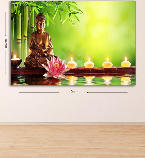 Dev Boyut Dekoratif Kanvas Tablo 100x140 cm