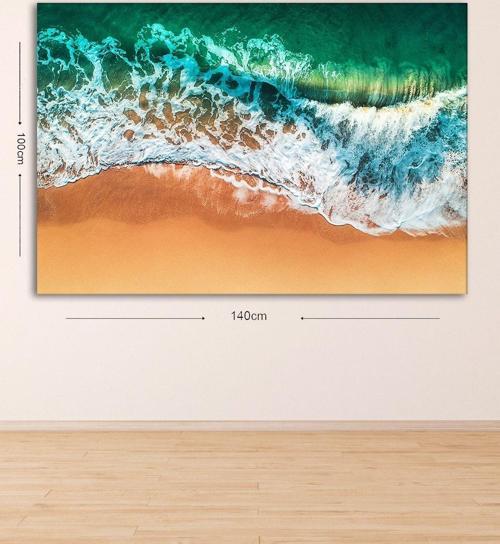 Dev Boyut Dekoratif Kanvas Tablo 100x140 cm