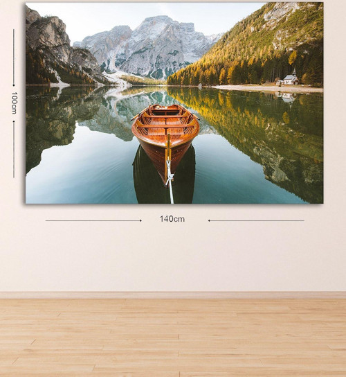 Dev Boyut Dekoratif Kanvas Tablo 100x140 cm