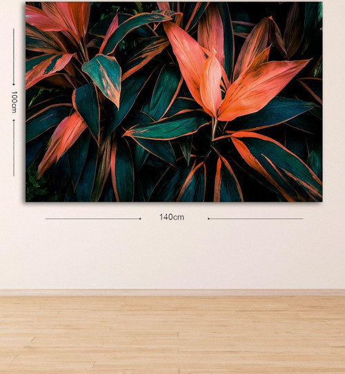 Dev Boyut Dekoratif Kanvas Tablo 100x140 cm
