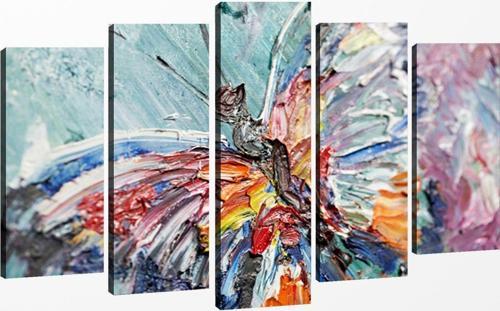 5 Parçalı Kanvas Tablo 60x100 cm