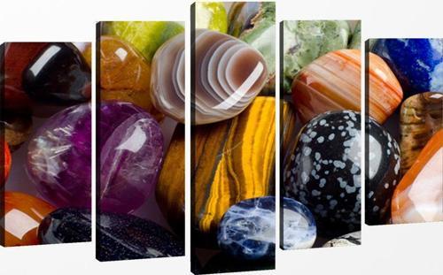 5 Parçalı Kanvas Tablo 60x100 cm