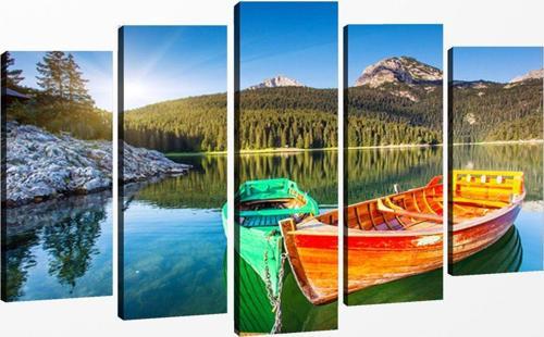 5 Parçalı Kanvas Tablo 60x100 cm