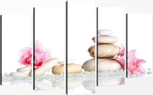 5 Parçalı Kanvas Tablo 60x100 cm