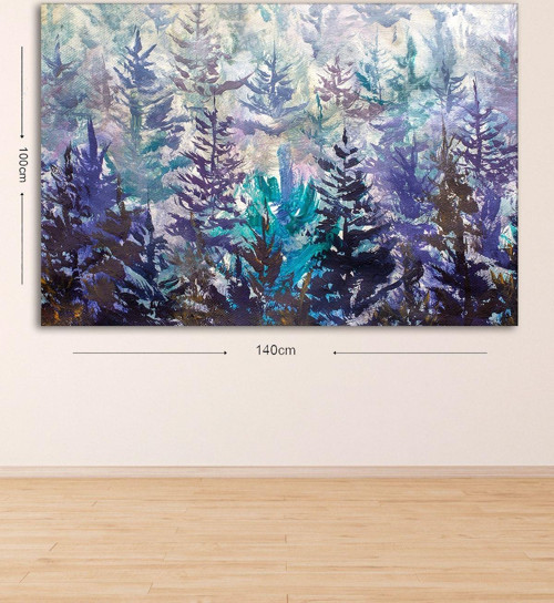 Dev Boyut Dekoratif Kanvas Tablo 100x140 cm