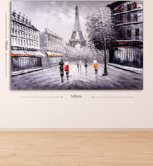 Dev Boyut Dekoratif Kanvas Tablo 100x140 cm